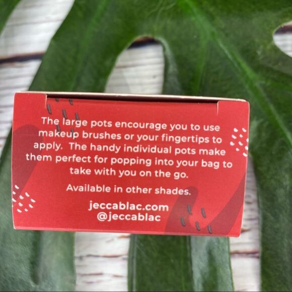 Jecca Blac Play Pots Red Touch Satin Finish Cream Pigment For Eyes Lips Cheeks - Picture 3 of 7